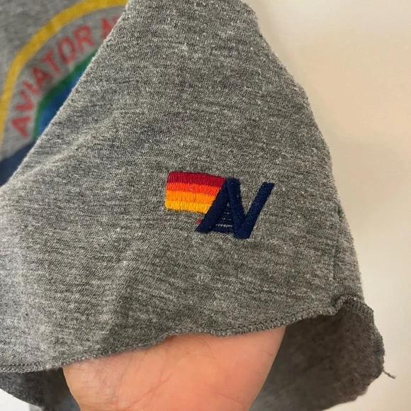 Aviator Nation Gray Racerback Tank - Picture 3 of 6